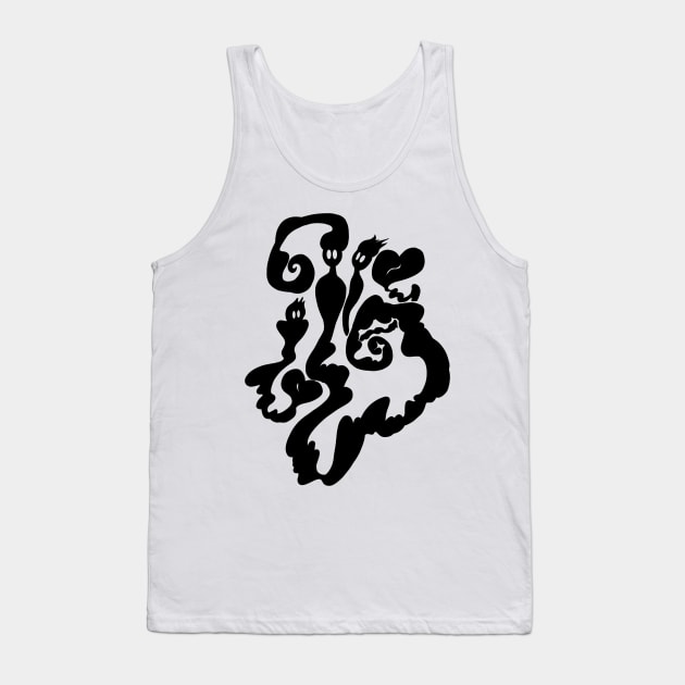 Ghosts in love Tank Top by MalformFairy